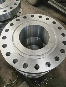 Prix moins cher ASME B16.5 bride en acier au carbone A105 sans lacet bride de cou de soudure raccord de tuyau industriel - Product Image 5