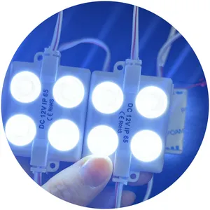 4 cái ống kính LED MODULE 2 Wát 200LM cho Big LED dấu hiệu hoặc LED hộp đèn độ sáng cao không thấm nước IP65 DC12V