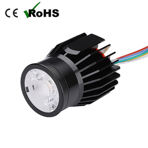 Benory lampu sorot redup Pwm pohon <span class=keywords><strong>Loxone</strong></span> RGBW Cri95 24v 12W KNX Pwm Dali Dt8 Casambi DMX 12 °/24 °/36 ° pencahayaan pintar - Product Image 1