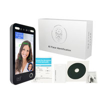 Sistema de Control de Acceso Biométrico WiFi de 8 Pulgadas con Reconocimiento de Huella Dactilar, RFID, Reconocimiento Facial, Visión Nocturna, Detección de Movimiento y Reinicio