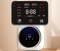 Mini Lavadora Compacta de 0.9 kg, Lavadora Portátil de un Solo Tambor con Centrifugadora para Espacios Pequeños, Apartamentos, Dormitorios, Autocaravanas, Viajes, Ropa de Bebé