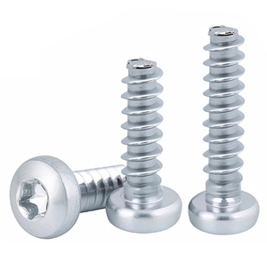 LeGood M2X8mm Tornillo de formación automática Acero al carbono Chapado en zinc con cabeza redonda Torx para sistema de medición métrico de plástico - Product Image 1