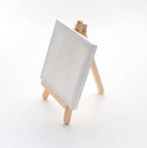 Lienzo Blanco de 10x10 cm, Mini Lienzo para Dibujar, Kit de Pintura para Niños - Product Image 3