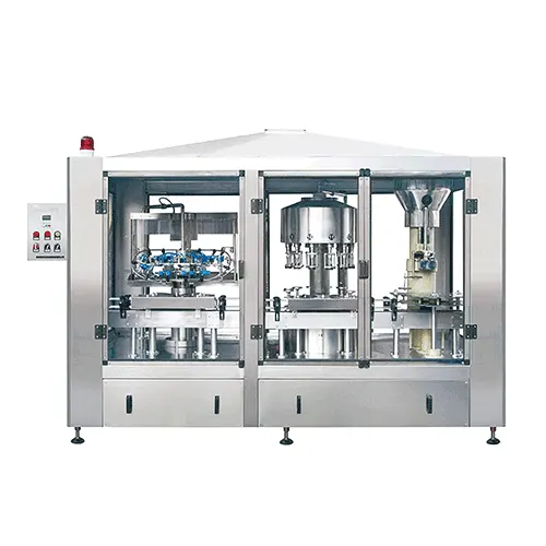 4000BPH Flaschenwasser Kosmetik-Flüssigkeitsabfüllmaschine Komplette Automation Verschlussproduktionsmaschine