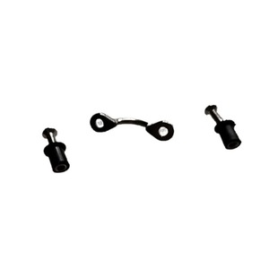 Hebilla tipo C de acero inoxidable con tornillo recubierto de goma para el hogar, motocicleta, barco, accesorios para kayak, cierre metálico duradero - Product Image 5
