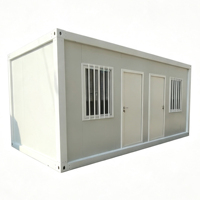 Maisons conteneurs mobiles démontables à assemblage rapide, design moderne pour usage résidentiel, bureau, appartement, construction en acier