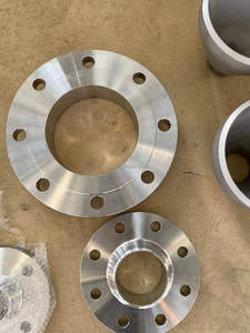 <span class=keywords><strong>Bride</strong></span> de <span class=keywords><strong>tube</strong></span> <span class=keywords><strong>rond</strong></span> en acier inoxydable usinée CNC, de type plaque, pour soudage à plat - Product Image 5