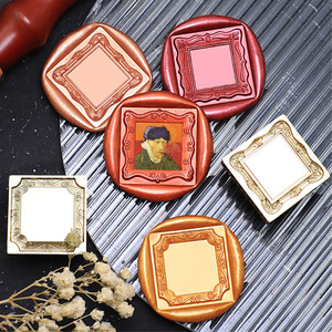 Meilleur <span class=keywords><strong>prix</strong></span> Série de cadres photo 3D de style européen, tête de sceau à cire rétro à bordure irrégulière - Product Image 3