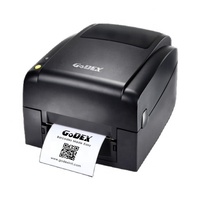 Printer Transfer Termal Desktop Godex EZ120/130 203dpi 300dpi untuk Label Pakaian, Label Perhiasan, dan Kertas Perak