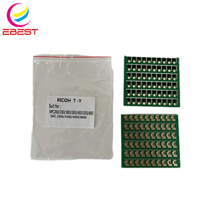 Ebest Tương thích cho mpc2003 mpc3503 mpc2503 mpc3003 mpc5503 mpc6003 RICOH imc2500 imc3500 imc4500 imc6000 <span class=keywords><strong>Chip</strong></span> mực màu vàng - Product Image 3