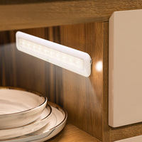 KSWING capteur de mouvement Rechargeable LED sous-armoire lumières chambre cuisine Design moderne OEM vente en gros placards intérieur
