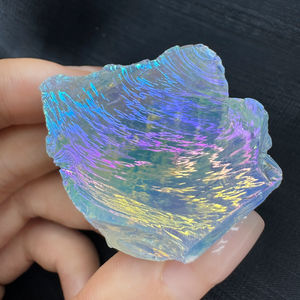 Pierres brutes d'opale Aura en gros, pierres brutes d'opale, pierres précieuses de guérison pour collection minérale, cadeaux de Pâques et d'anniversaire - Product Image 6