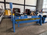 Cintreuse manuelle pour tôles galvanisées, structure stable, faible entretien, pour la fabrication de conduits de ventilation CVC