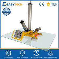 2026 Easytech OEM Ventouse à vide industrielle en PVC, numérique, à commande à distance, pour le transport de verrerie, de circuits, de tambours et de plaques, avec ventouses manuelles étroites