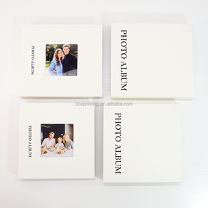 Album Fotografico Personalizzato in Lino per il Primo Anno del Bambino, Diario dei Ricordi con Scatola, Vendita all'Ingrosso - Product Image 3