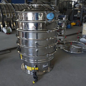 Criba Vibratoria Ultrasónica Vertical Circular de 4 Capas de Alto Rendimiento Dahan, Motor Vibratorio, Capacidad de 500 kg/h para Productos Químicos - Product Image 1