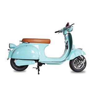Scooter électrique rétro 72V style Roman Holiday - Moteur 1000W, vitesse maximale 80 km/h, export transfrontalier - Product Image 3