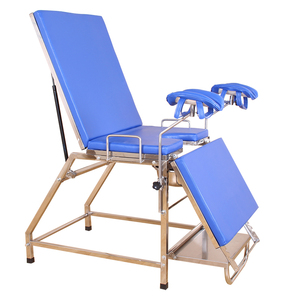 Hướng dẫn sử dụng thép không gỉ giường bệnh viện kiểm tra giường khí mùa xuân điều chỉnh bảng khám sản khoa - Product Image 1
