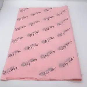 Customised Tissue Paper Customised Gloden Logo Black Packaging Paper Tissue Wrapping Paper For Products Packaging Clothes Wrap Tissue Paper Logo PRINT