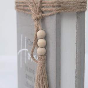 Parisloft - Libro Decorativo Rectangular de Imitación de Madera para Montar en la Pared, Decoración Rústica para el Hogar, Pieza Única, 4.5 x 2 x 6.5 Pulgadas - Product Image 6