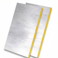 Panneau en laine de verre ignifuge de qualité A1, directement de l'usine, pour l'isolation thermique des murs extérieurs, panneau rigide en fibre de verre haute densité
