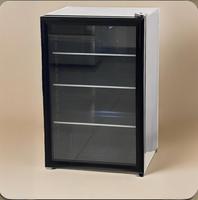 Réfrigérateur de comptoir vitré ONRUN SC130 130L, capacité 82 bouteilles, 3 étagères, classe énergétique CE