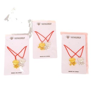 Yangyang Jewelry Gold Plated <b>Lock</b> Pendant Red Rope <b>Necklace</b> Unisex Gift Fashion Jewelry Made In China - Product Image 5