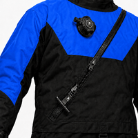 Pakaian Selam Kering Butyl Trilaminat Pria dan Wanita |   Setelan Selam Kering (Dry Suit) yang Dibuat Sesuai Ukuran