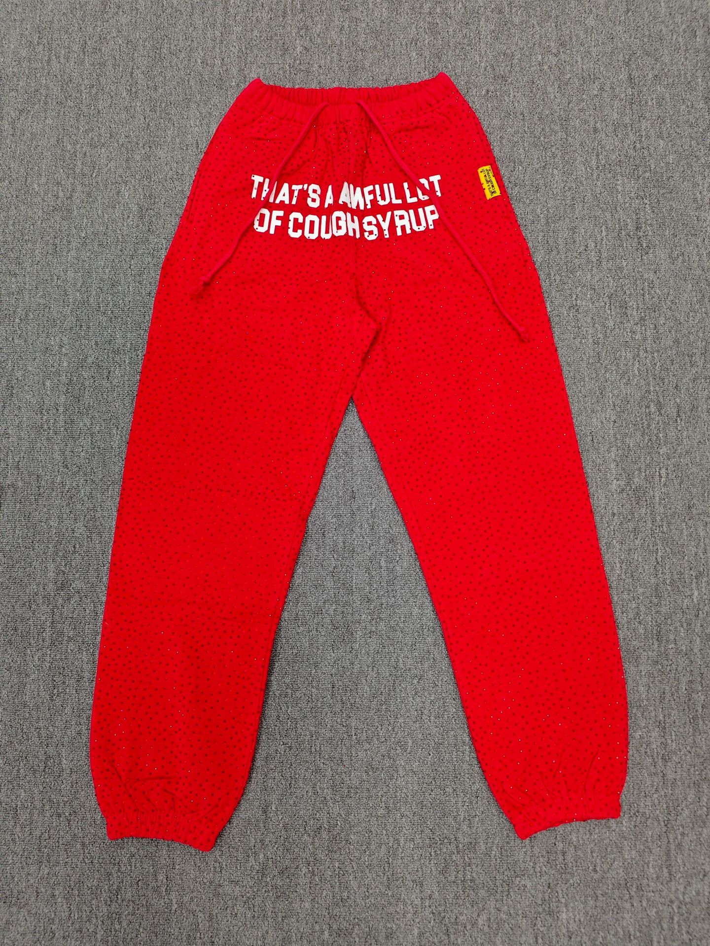 Red trousers