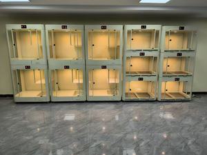 Cabina Metálica Multifuncional para Mascotas Gatos y Perros con Calefacción y Purificación, Marco Duradero de Acero Inoxidable, Caja Sólida para Uso Interior Todas las Estaciones - Product Image 4