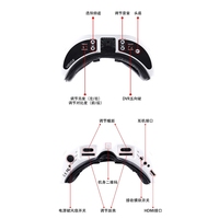 Lunettes VR HDO2 avec casque, transmission 5.8G, vue à la troisième personne pour RC FPV Traversal Dr FXB