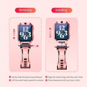 Montre connectée pour enfants avec podomètre et fonction de comptage des pas, compatible SIM - Product Image 4