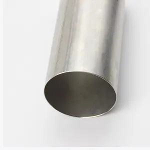 Декоративная 3-дюймовая труба из нержавеющей стали AISI ASTM A316 диаметром 25,4 мм 304 сварная бесшовная труба из нержавеющей стали