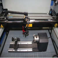 Dispositif rotatif ou table de gravure laser en aluminium pour usage agricole, outil auxiliaire de gravure et de marquage, mandrin de fixation, moteur DC 24V