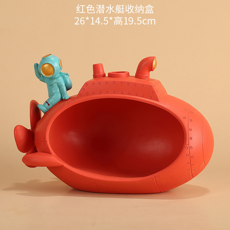 Red diving storage