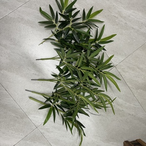 Venta al por Mayor de Hojas de Bambú Artificiales de Plástico de Alta Calidad, Bonsái Ecológico con Tacto Natural, Realista y Lujoso para el Hogar - Product Image 6