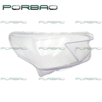 PORBAO pour FORESTER 2022-2024 : Cache-lentilles de phare en plastique transparent pour système d'éclairage automobile
