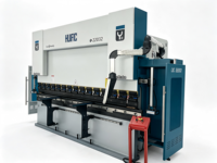 Prensa Plegadora Hidráulica Eléctrica CNC Sincronizada 220T 3200 con Controlador Automático para Láminas de Aluminio y Metal, Bomba de Motor