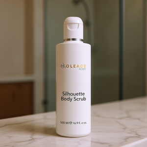 H2Oleage Silhouette Body <b>Scrub</b> 500 Ml Exfoliator for All Skin Types Adults - Product Image 3