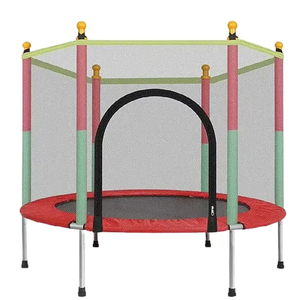 Filet de sécurité pour <span class=keywords><strong>trampoline</strong></span> rond pour enfants, 4,5 pieds, très vendu - Product Image 3