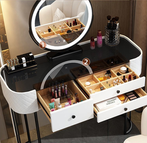 Modern Simple Small Family Bedroom High Sense <b>Light</b> Luxury Storage Dresser - Product Image 2
