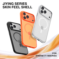 Coque de remplacement en gros, mate, douce au toucher, avec bouton IA et aimant, antichoc, pour iPhone 17 18 Pro Max, en stock