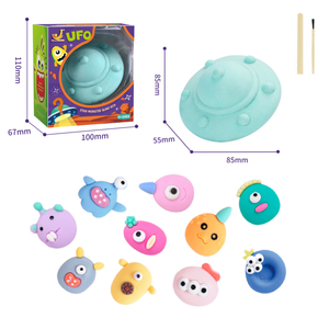 Kit de jouets éducatifs STEM populaires pour filles : 6 modèles de coquillages assortis contenant différents <span class=keywords><strong>mini</strong></span>-jouets sirènes à déterrer - Product Image 4