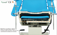 Table d'examen gynécologique et urologique électro-hydraulique de luxe HE-609B / Chaise d'examen gyno
