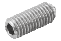 K0316 Poussoir à ressort fileté avec bille en acier inoxydable, ressort à tension renforcée, composant de positionnement pour machine-outil