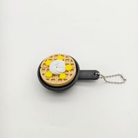 FUSEJOY Nouveau Porte-clés Mini Gaufre 3D Imprimée, Pendentif Anti-stress pour Sac, Fabriqué dans la Province du Zhejiang pour les Jeunes