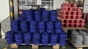 Ngoài trời CAT6 LAN mạng <span class=keywords><strong>Ethernet</strong></span> Siamese Cable với 2C <span class=keywords><strong>Power</strong></span> cho CCTV Camera an ninh Hệ thống - Product Image 5