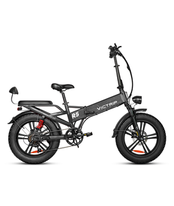 Bicicleta Eléctrica Plegable Victrip R5 en Oferta, Bicicleta Eléctrica de Dos Plazas con Neumáticos Anchos y Gran Autonomía - Product Image 3