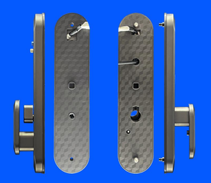 Serrures de porte intelligentes biométriques d'empreinte digitale électroniques intelligentes anti-vol de haute sécurité - Product Image 5