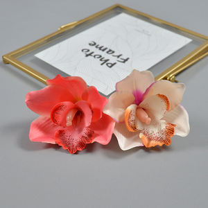 Vente chaude Soie Artificielle <span class=keywords><strong>Whelan</strong></span> Fleurs Tête Thai Orchidée Tête Pour Minorité Coiffe Fleur Bouquet De Mariée Cadeau Boîte DIY - Product Image 6